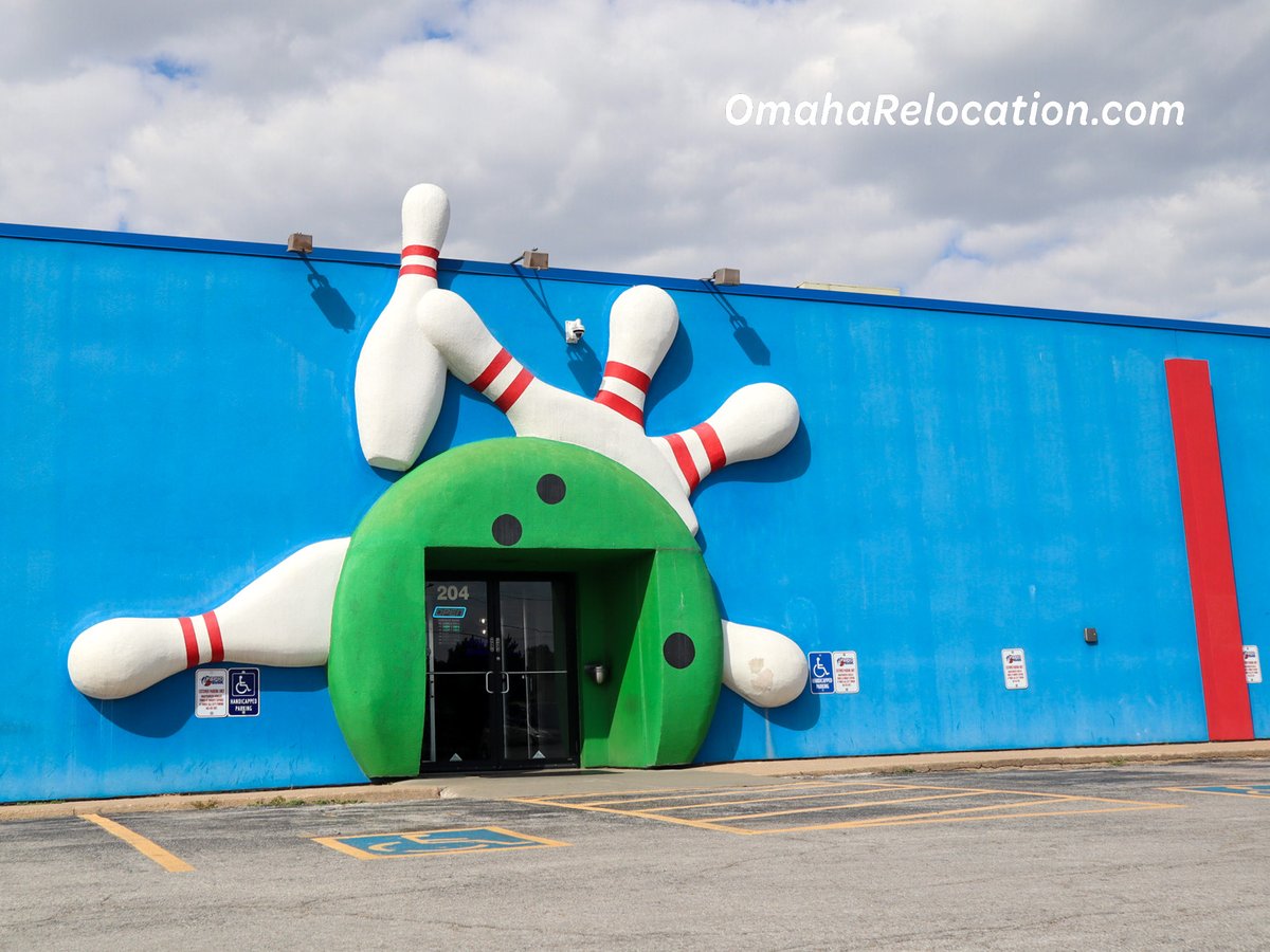 Entrance to Papio Bowl in Papillion, Nebraska