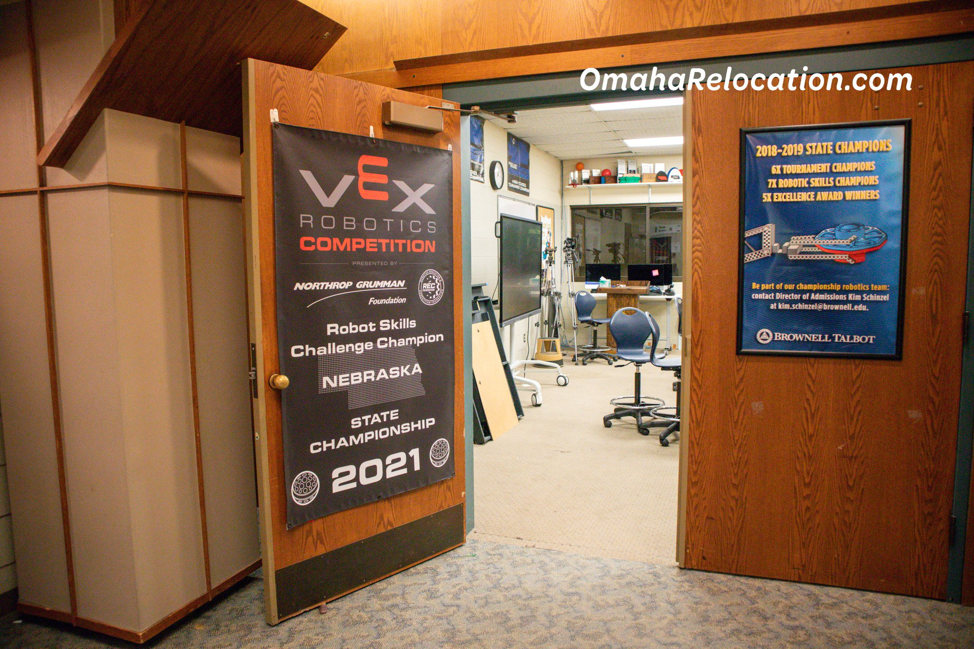 Robotics Room at Brownell Talbot School