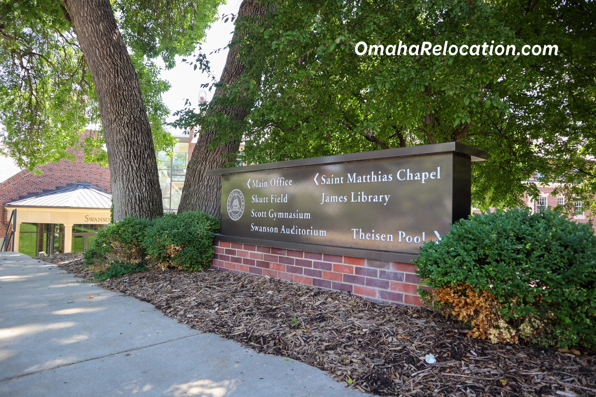 Entrance Sign at Brownell Talbot School