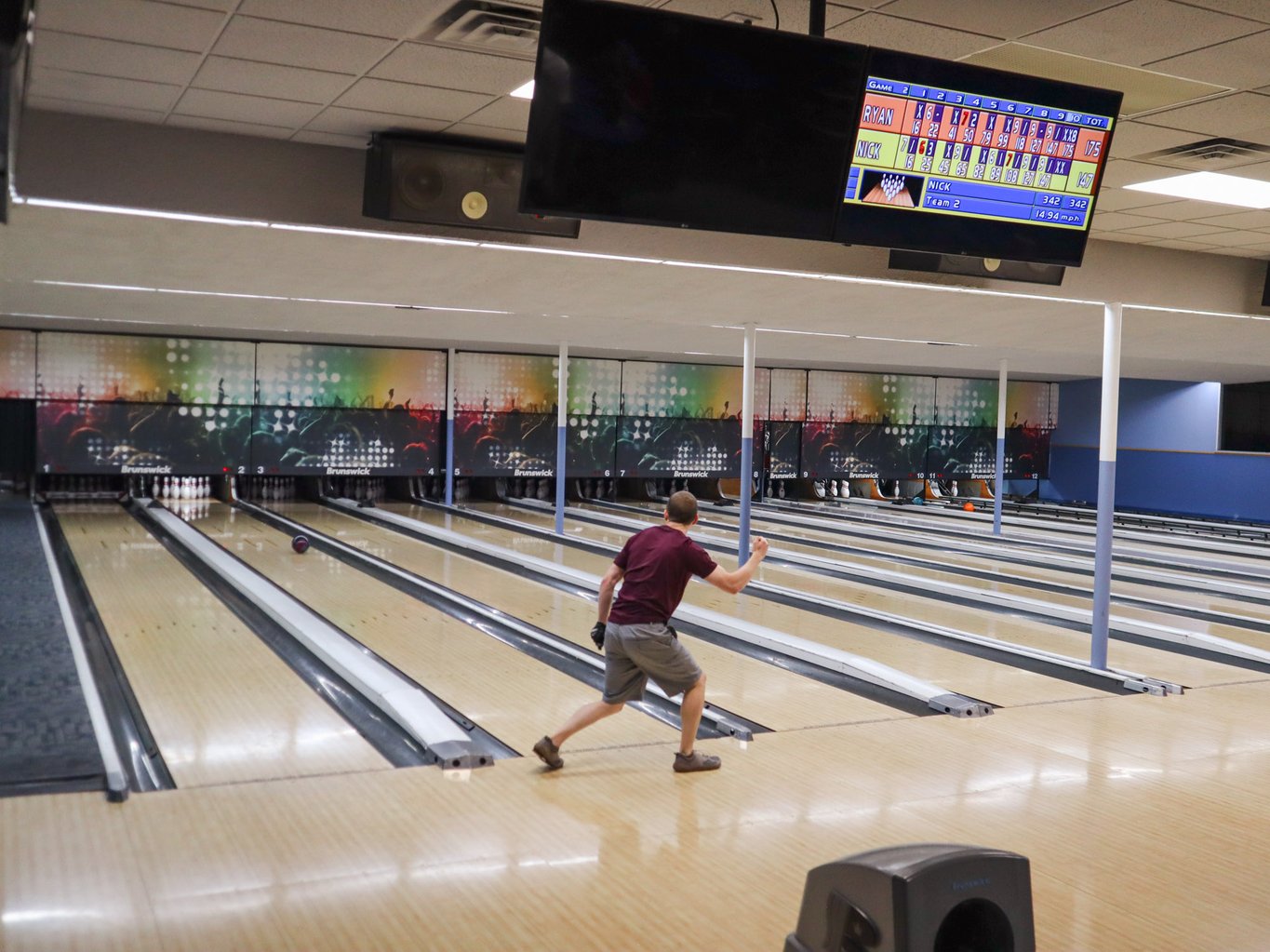 Interior Photo of Scorz Sports Center and Bowling Alley in Ralston, Nebraska