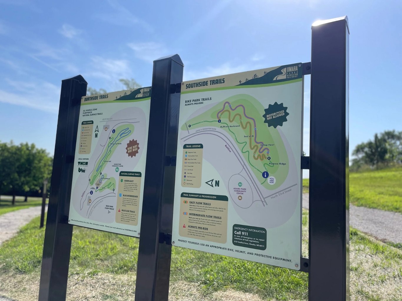 Adams Park - Bike Trails