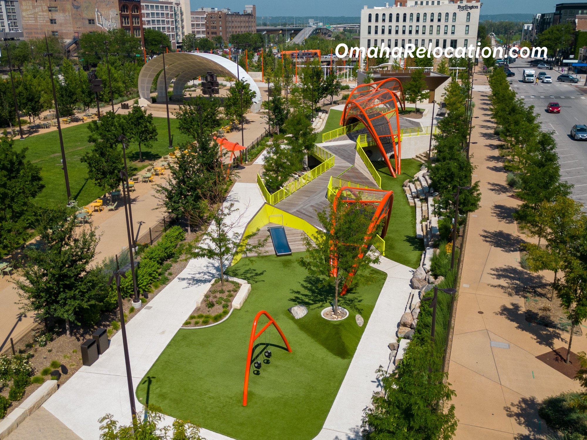 Arches Playground at Gene Leahy Mall