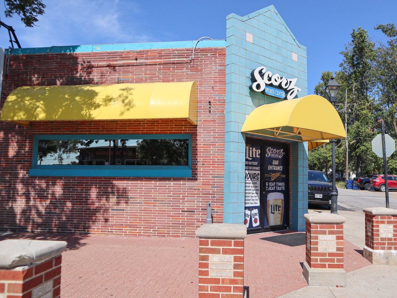 Exterior Photo of Scorz Sports Center and Bowling Alley in Ralston, Nebraska