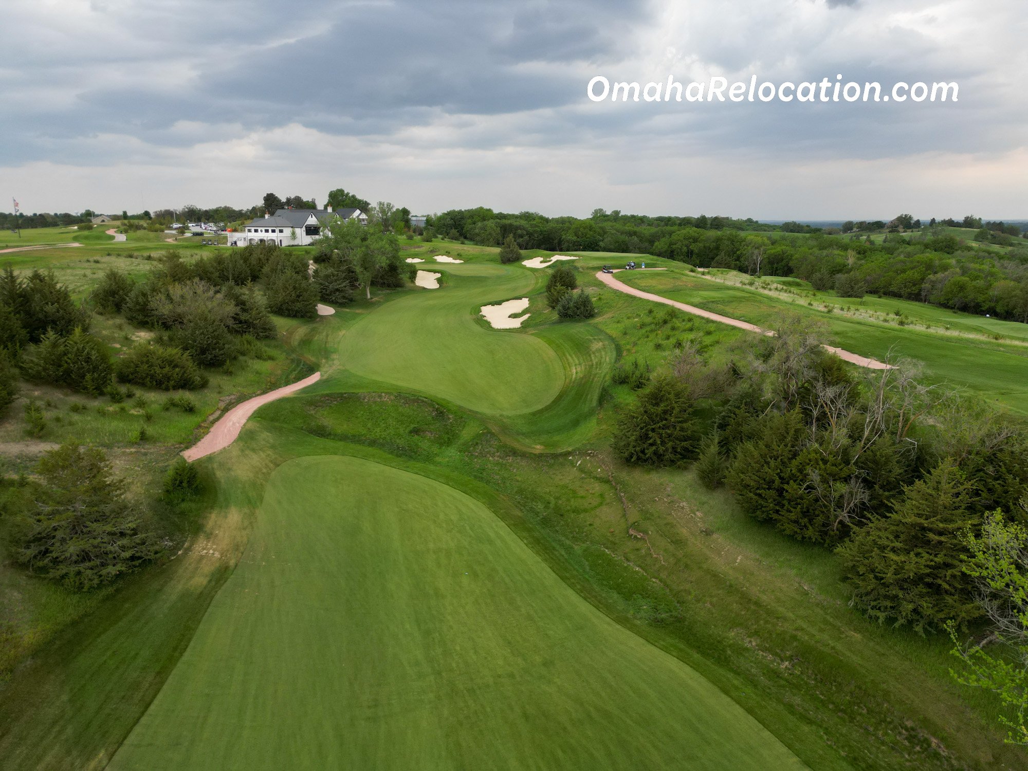 18th hole at Lost Rail Golf Club