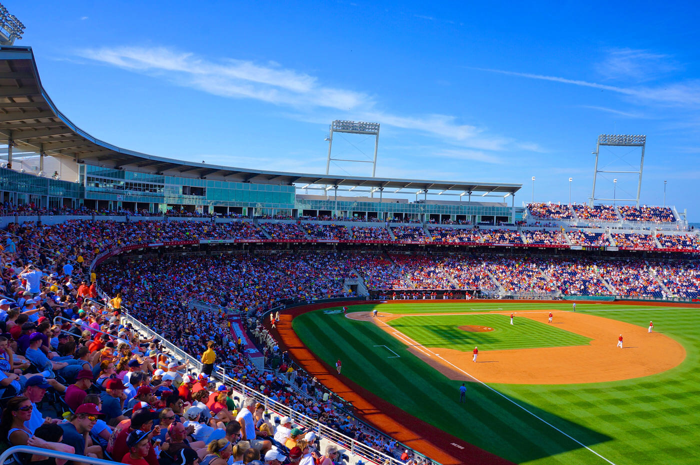 TD Ameritrade Park in Dowtown Omaha - Home of the College World Series