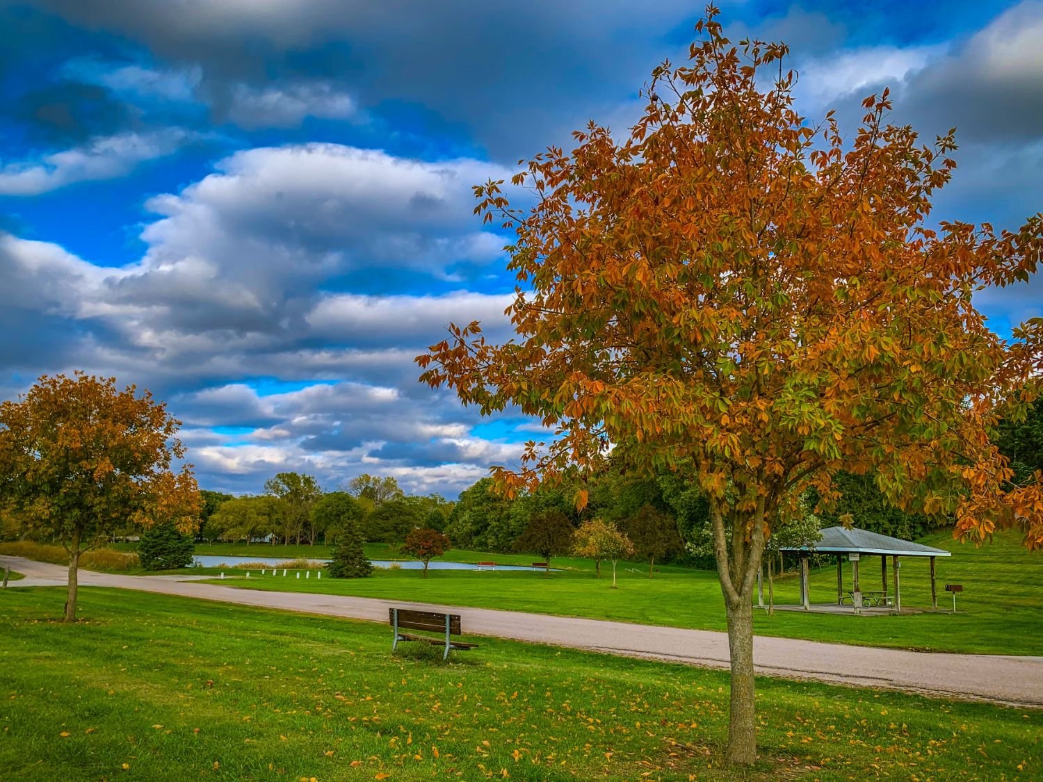 Glenwood, Iowa in the Fall