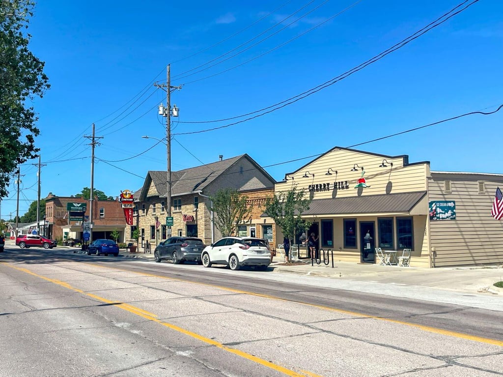 Downtown Fort Calhoun, Nebraska