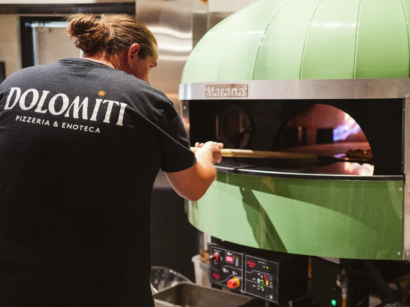 Wood Fire Grill at Dolomiti Pizzeria & Enoteca