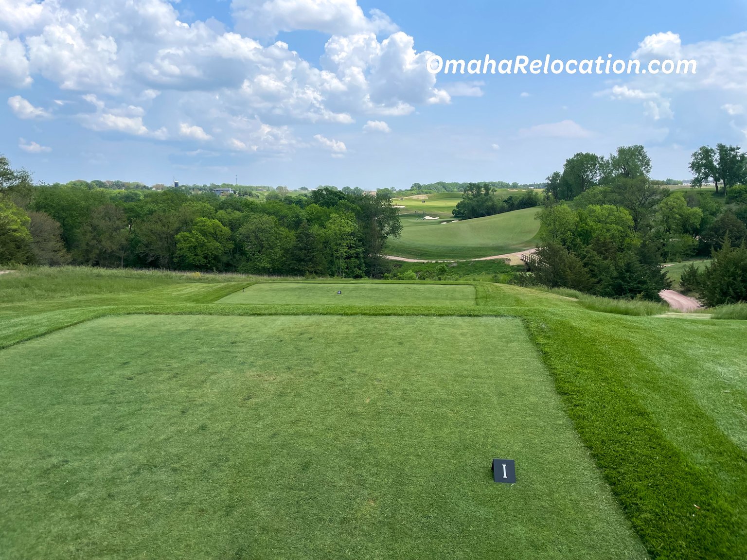 Second Tee Box at Lost Rail Golf Club