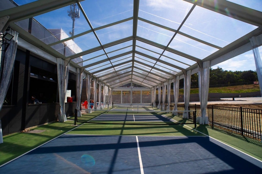 Blue Sky Patio and Pickleball court