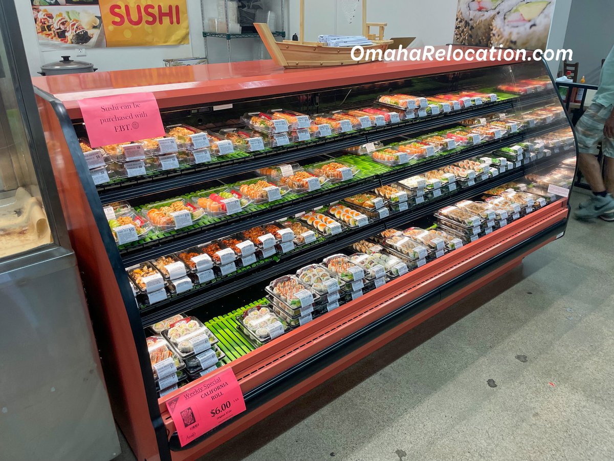 Fresh Made Sushi at Asian Market