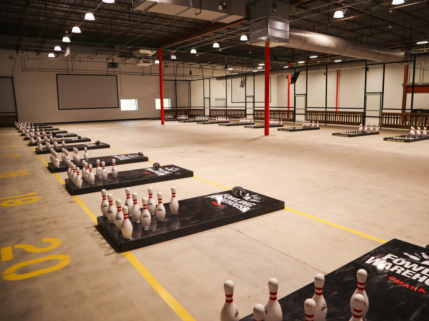 Inside Shot of Fowling Warehouse in Omaha, Nebraska